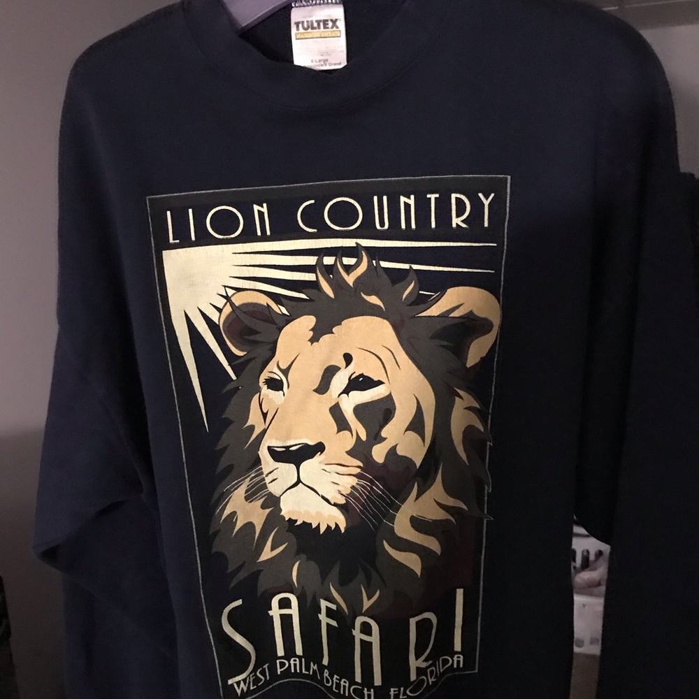 Lion Country Safari Crewneck Sz XL